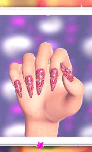 3D Nails Game Manicure Salon 3