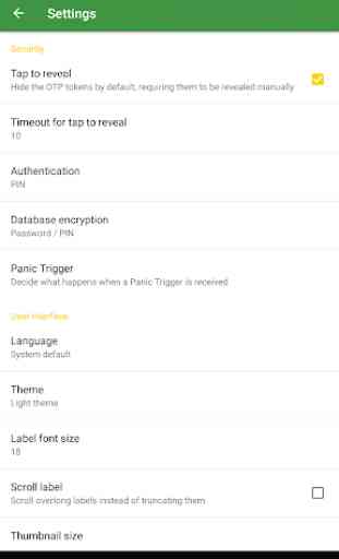 andOTP - Android OTP Authenticator 2