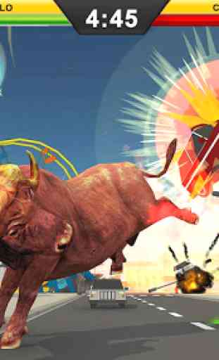 Angry Bull Simulator City Attack : Bull Rampage 1