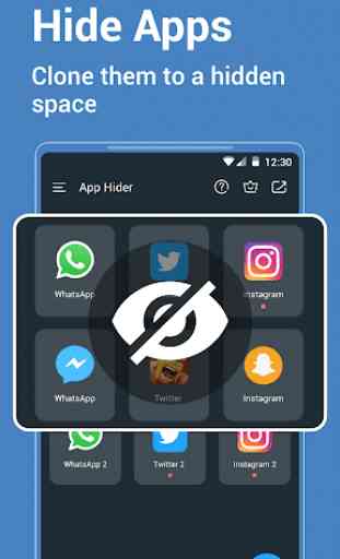 App Hider - Hide apps in hidden parallel space 1