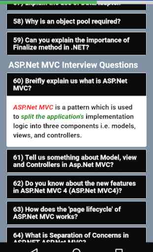ASP.NET & MVC Interview Questions 4