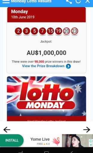 AU Lotto (Australia's  lotteries  App) 4