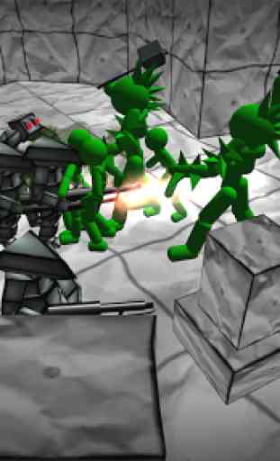 Battle Simulator: Stickman Zombie 1