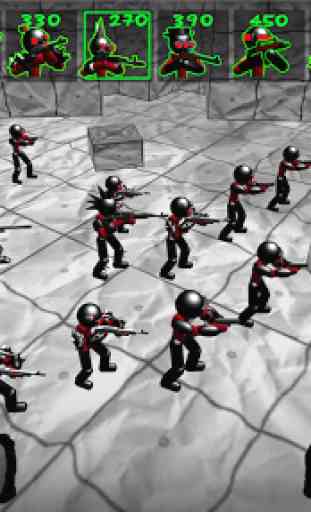 Battle Simulator: Stickman Zombie 3