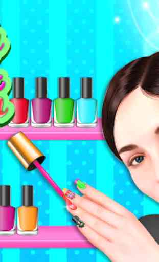 Beauty Nail Art Design: Girls Fashion Salon 2