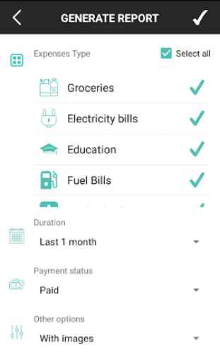 Bill Management: Receipts, Expenses, track expense 4
