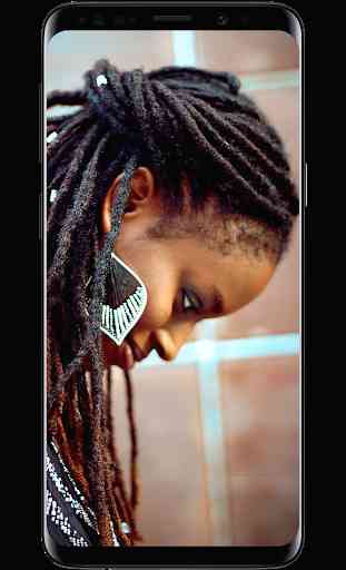 Black Woman Dreadlocks Hairstyle 3
