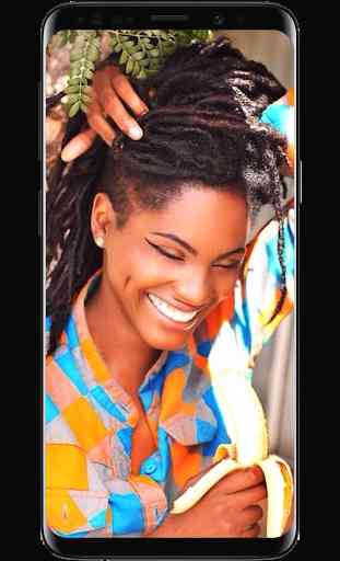 Black Woman Dreadlocks Hairstyle 4