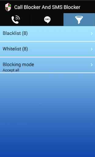 Call Blocker and SMS Blocker 1