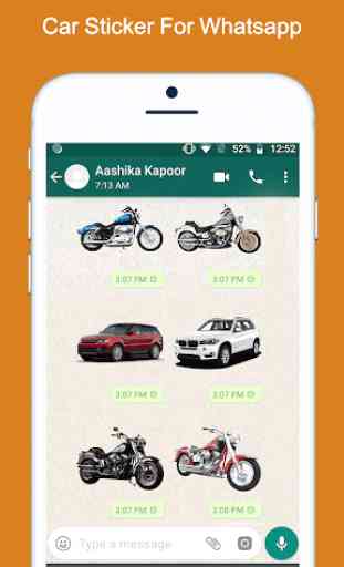 Car Stickers For Whatsapp 4
