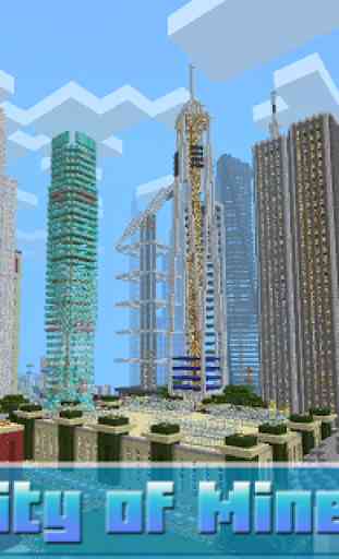 City maps for MCPE 1