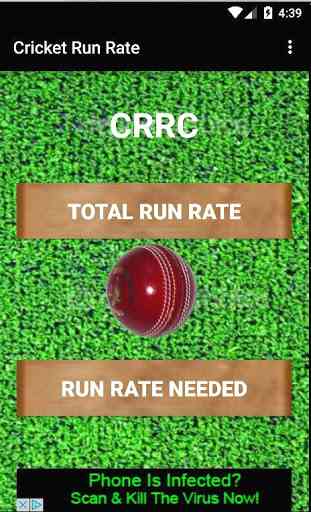 Cricket Run Rate 1