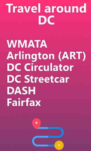 DC Transit : WMATA Metro & Bus Tracker App 1