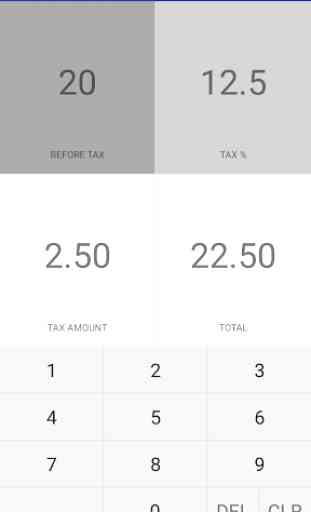 EasyTax - Sales Tax Calculator 1