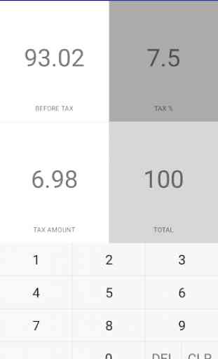 EasyTax - Sales Tax Calculator 2