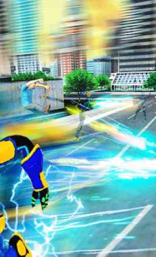 Electric Superhero Energy Jolts City Rescue 3D 1