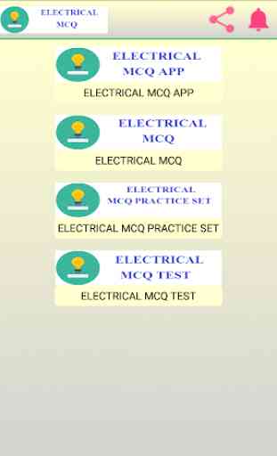 Electrical MCQ 1