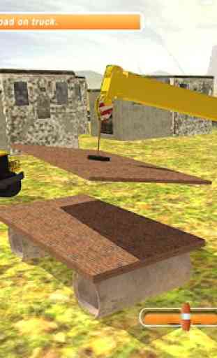 Excavator Construction Crane - Road Machine 2019 4