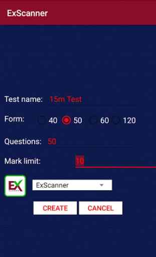 ExScanner – Free Multiple Choice Test Grader 3