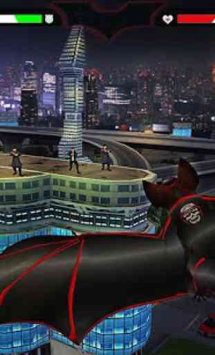 Flying Superhero Robot Transform Bike City Battle 3