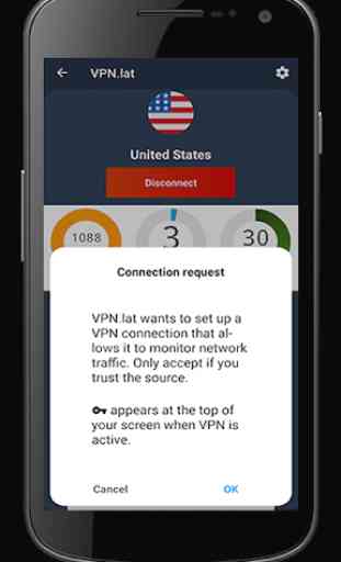 Free Unlimited VPN - USA, Canada, Europe, Latam 4