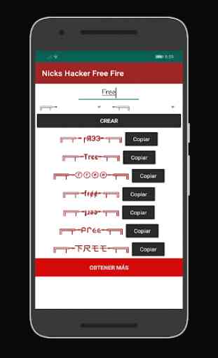 Hacker's Nicks for Free Fires 4