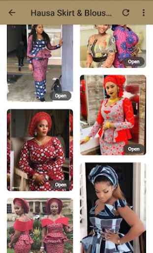 Hausa Skirt & Blouse Styles. 2