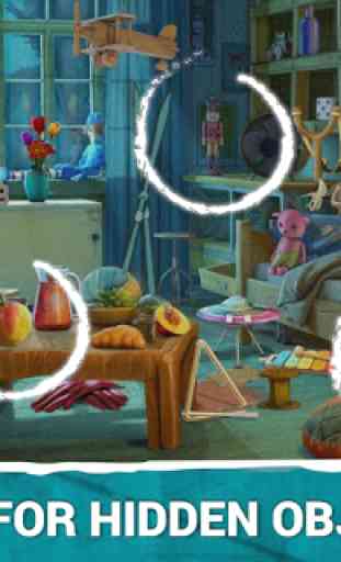 Hidden Objects in Ghost House Mystery Adventures 2