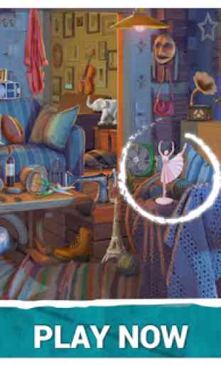 Hidden Objects in Ghost House Mystery Adventures 4