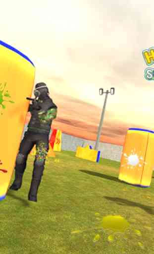 High School Paintball Shooting Arena : FPS Game 2