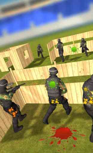 High School Paintball Shooting Arena : FPS Game 4