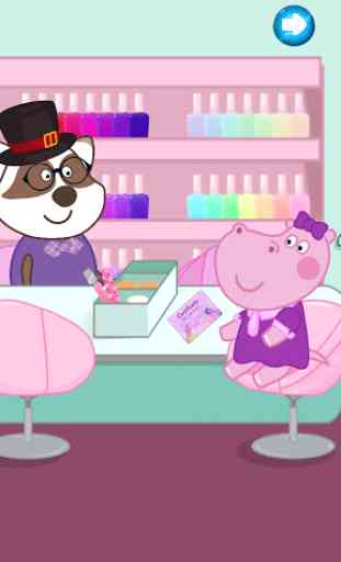 Hippo's Nail Salon: Manicure for girls 1