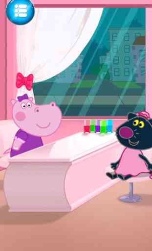 Hippo's Nail Salon: Manicure for girls 2