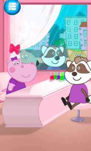 Hippo's Nail Salon: Manicure for girls 3