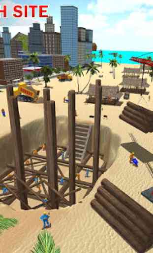 House Construction Beach Building Sim 2