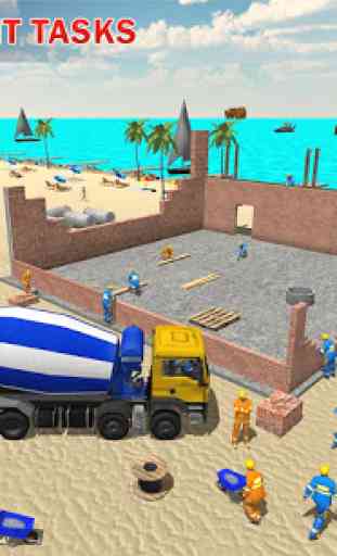 House Construction Beach Building Sim 4