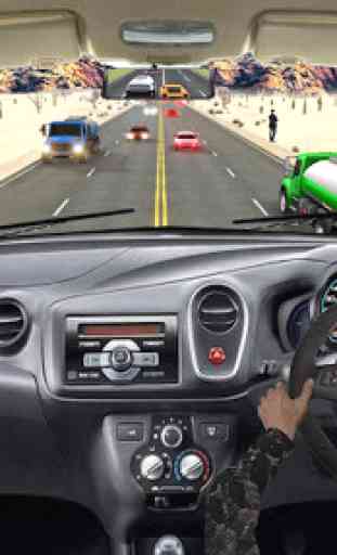 In Car Driving Games : Extreme Racing on Highway 4