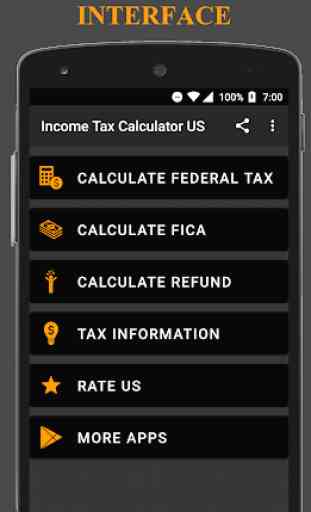 Income Tax Calculator USA 1