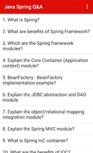 Java Spring - Interview Questions & Answers 2