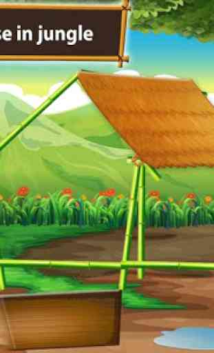 Jungle House Builder – Farmhouse Construction Sim 4