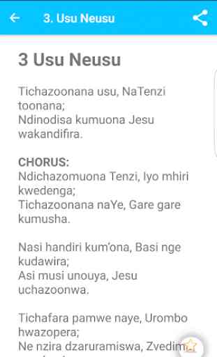 Kristu MuNzwiyo - Shona Hymnal 2