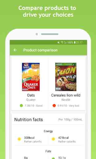 Labeleat - Food product scan 4