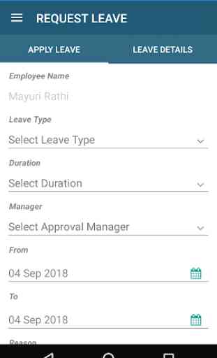 Leave Manager 4