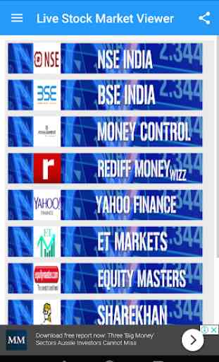 Live Stock Market -BSE NSE Market Viewer 1