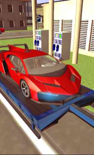 Luxury Car Transporter 3D 2