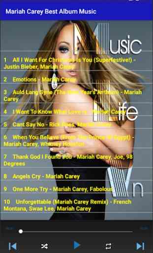 Mariah Carey Best Album Music 3