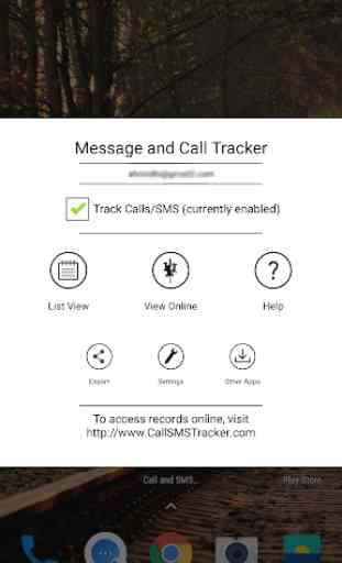 Message and Call Tracker 1