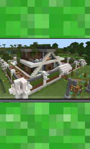 Modern House for Minecraft PE 1