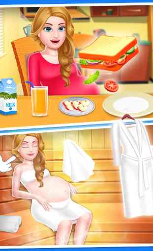 Mommy & newborn baby shower - Babysitter Game 1