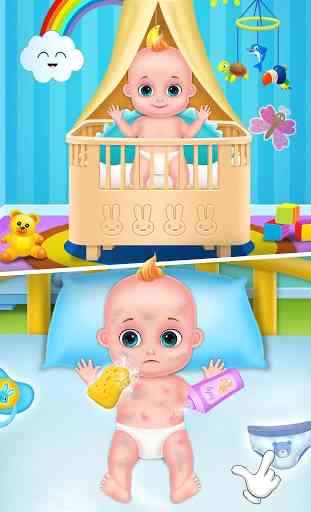 Mommy & newborn baby shower - Babysitter Game 4
